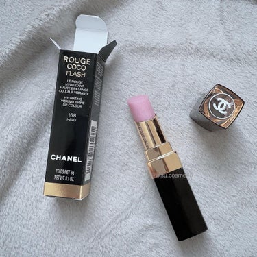 ルージュ ココ フラッシュ 168 ハロー/CHANEL/口紅を使ったクチコミ（2枚目）