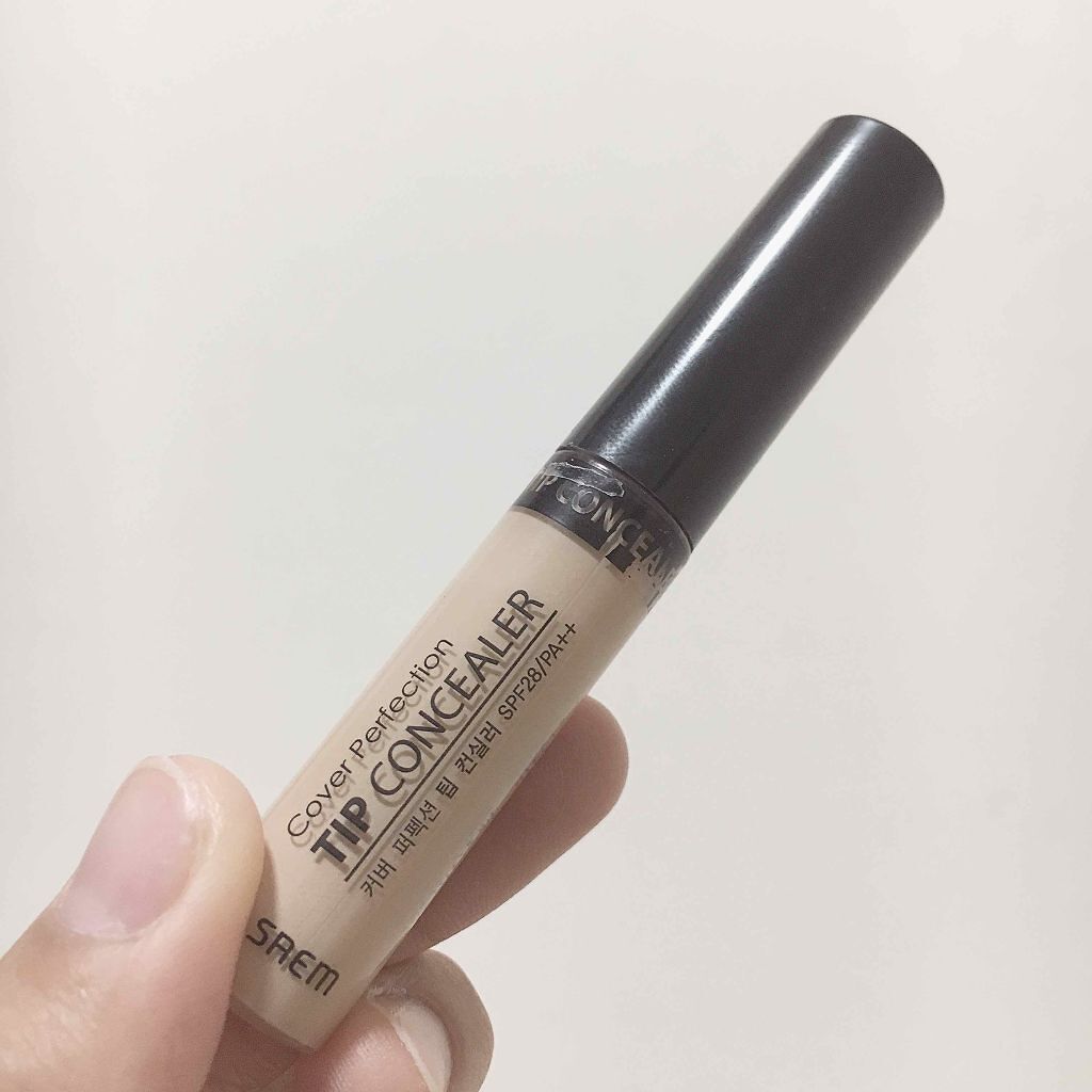 カバーパーフェクション チップコンシーラー/the SAEM/リキッドコンシーラーを使ったクチコミ(1枚目)
