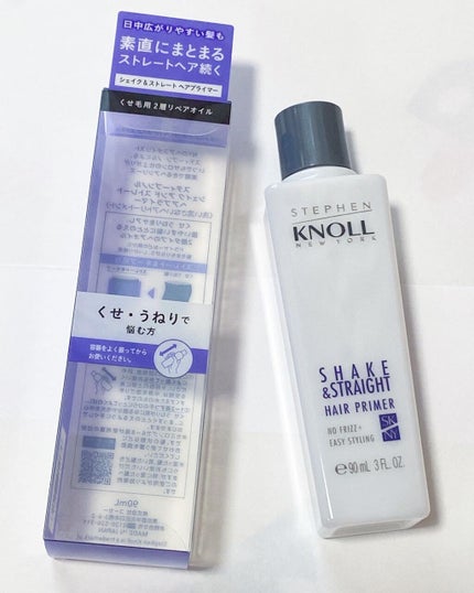シェイク アンド ストレート ヘアプライマー/スティーブンノル ニューヨーク/ヘアオイルを使ったクチコミ(1枚目)