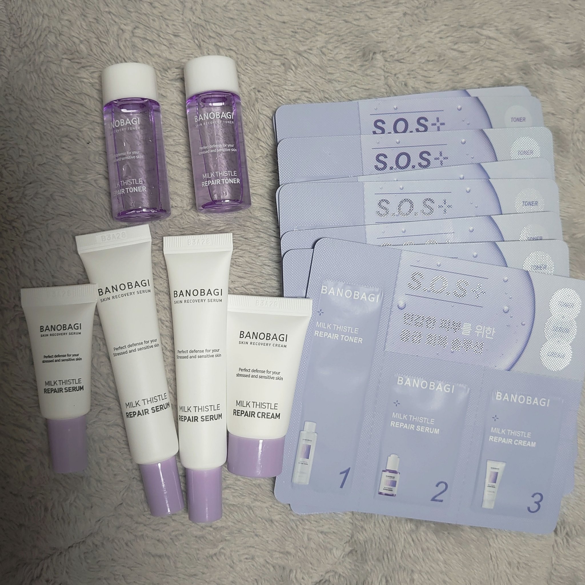 ミルクシスル リペアトナー/BANOBAGI/化粧水を使ったクチコミ（1枚目）