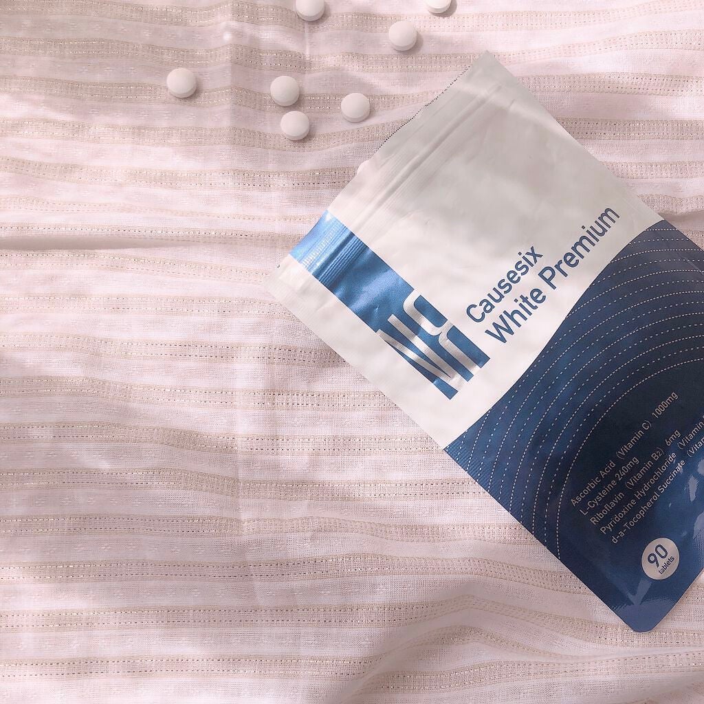 コーズシックス ホワイトプレミアム/NR SHOP/美容サプリメントを使ったクチコミ(1枚目)