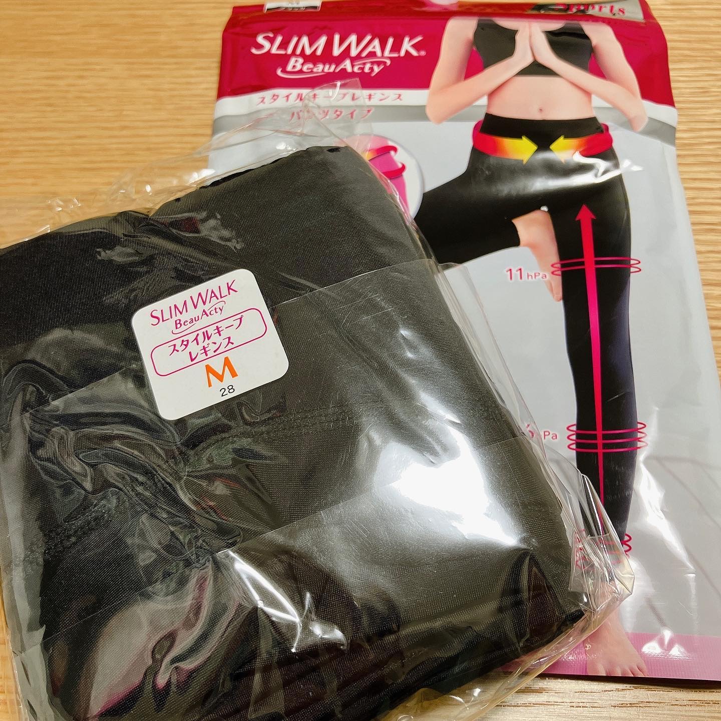Beau-Acty スタイルキープレギンス/SLIMWALK/着圧ソックス・レギンスを使ったクチコミ（3枚目）