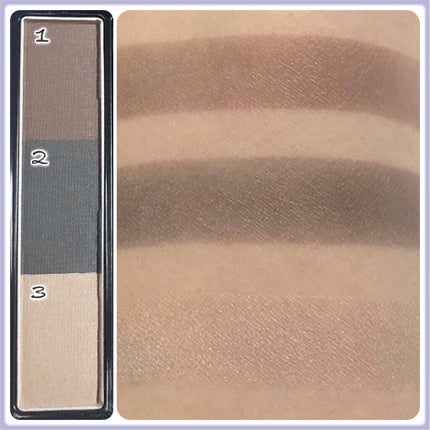 ヴィセ リシェ アイブロウパウダー BR-5 ニュアンスブルー(限定)/Visée/パウダーアイブロウを使ったクチコミ(2枚目)