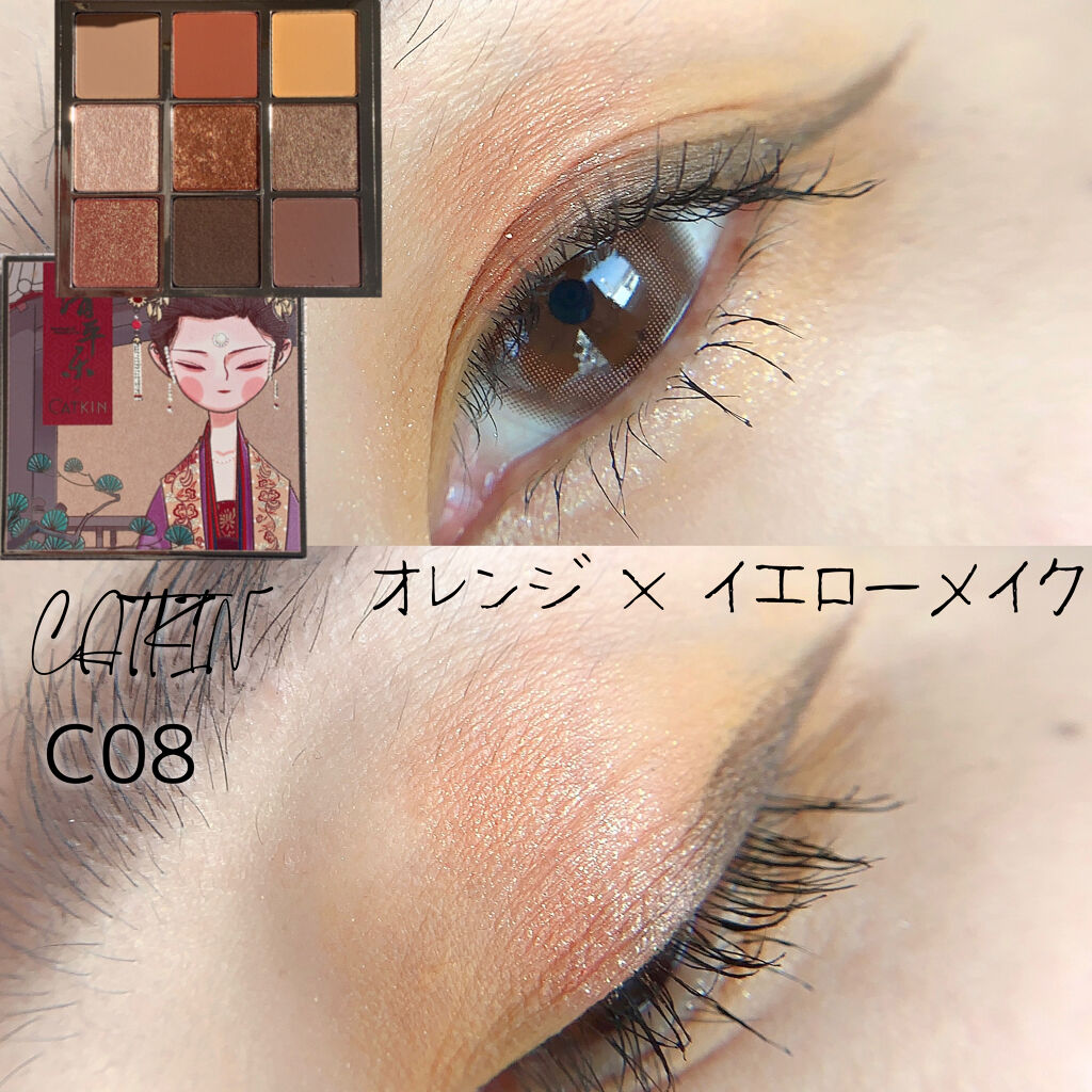 長相思シリーズ 9色アイシャドウパレット/CATKIN/アイシャドウパレットを使ったクチコミ（1枚目）
