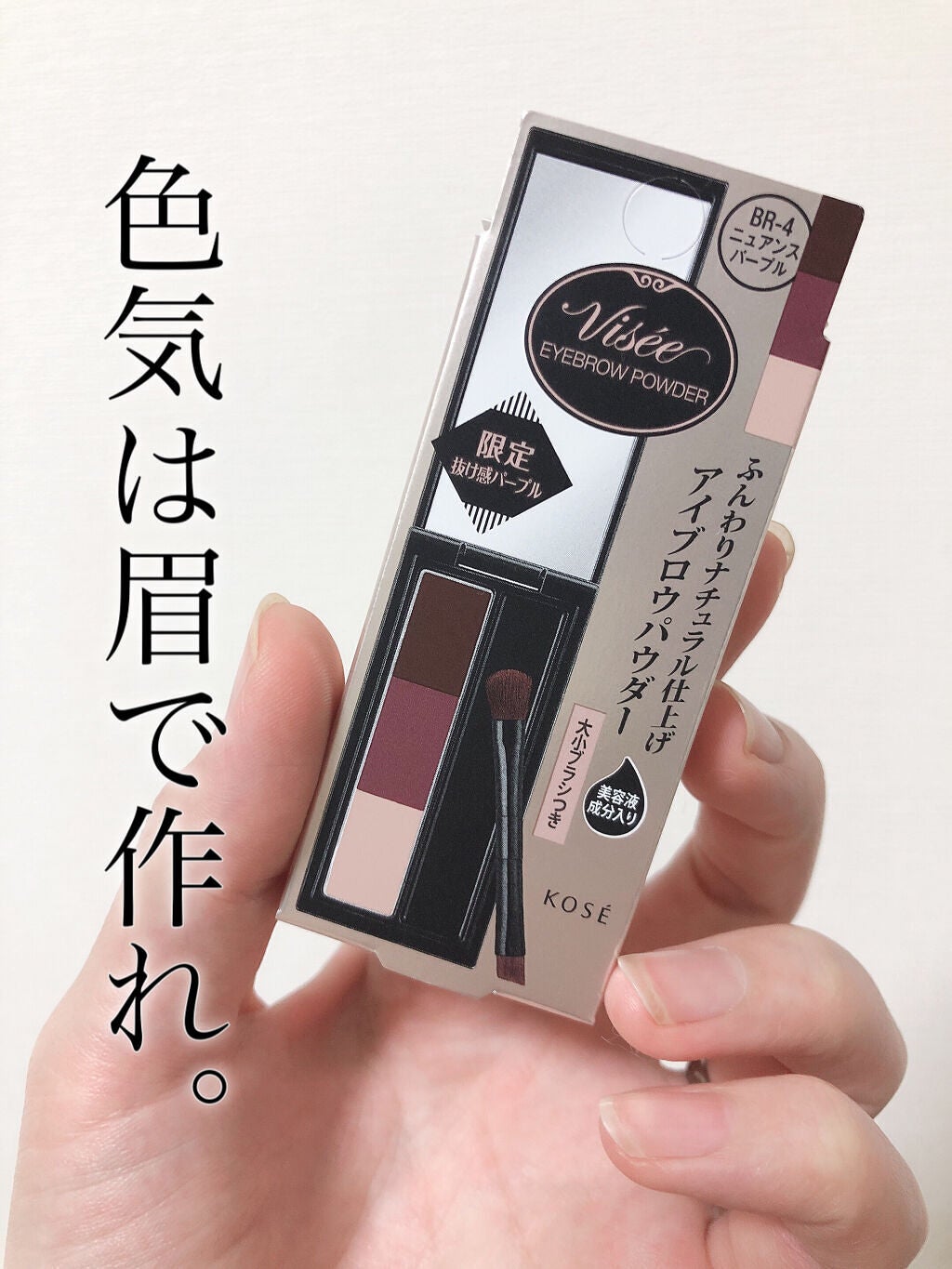 ヴィセ リシェ アイブロウパウダー/Visée/パウダーアイブロウを使ったクチコミ(1枚目)
