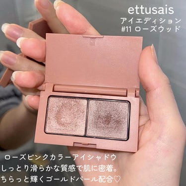 アイエディション(カラーパレット)/ettusais/アイシャドウパレットを使ったクチコミ（2枚目）