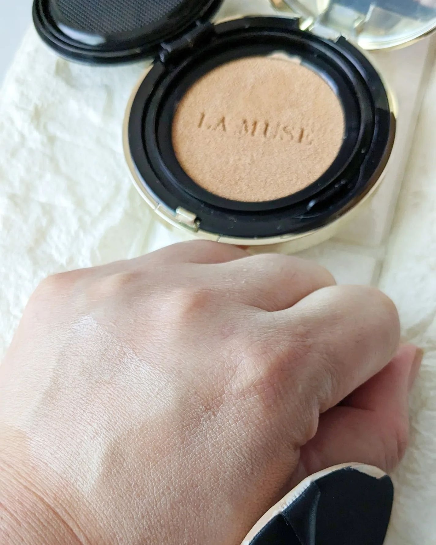 CORRECT CARE COMPLETE CC CUSHION/ラミューズ/クッションファンデーションを使ったクチコミ(5枚目)