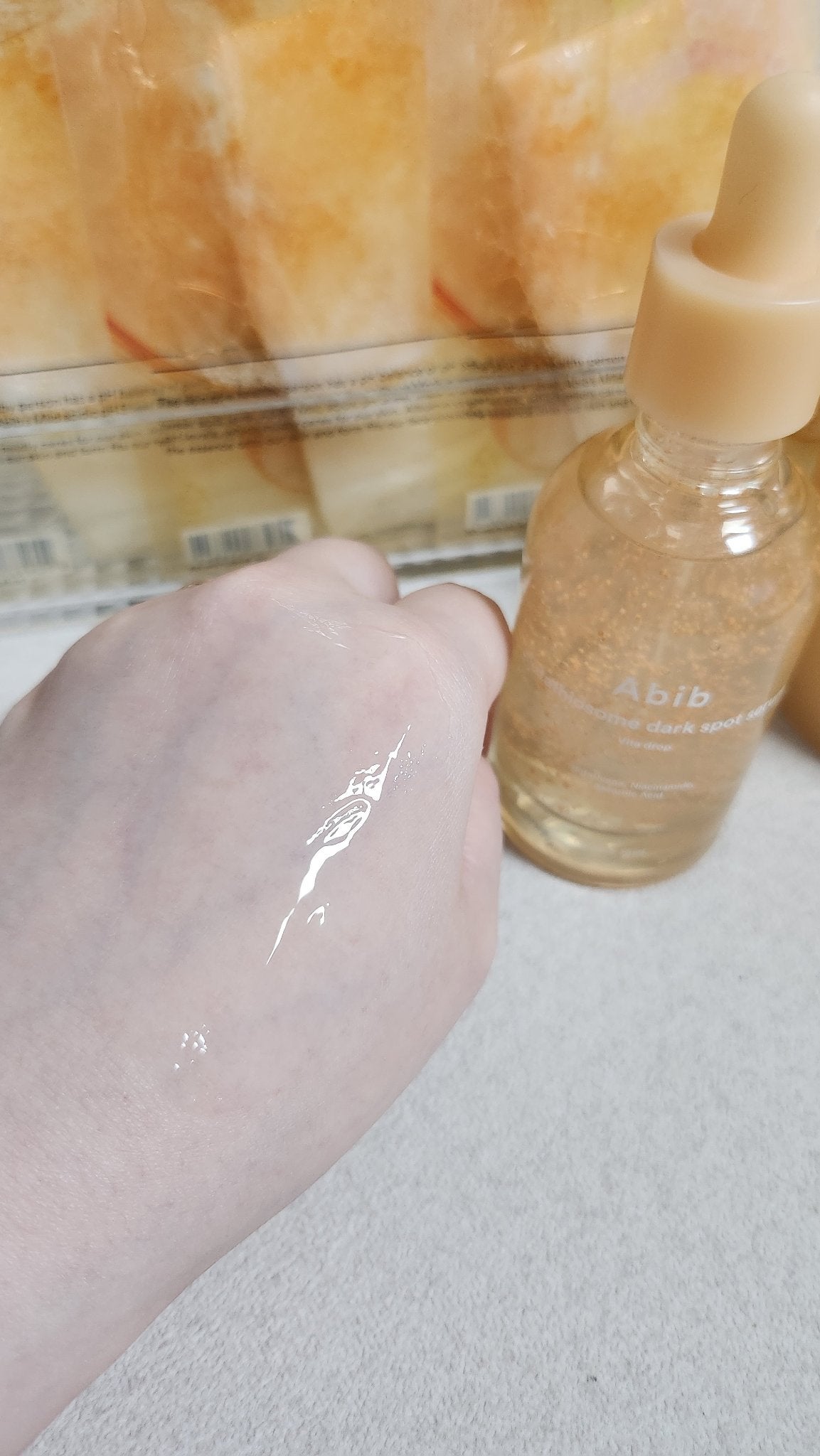 アビブ グルタチオンソームダークスポットセラムビタドロップ/Abib /美容液を使ったクチコミ(3枚目)