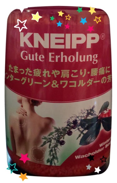 クナイプ グーテエアホールング バスソルト ウィンターグリーン&ワコルダーの香り/クナイプ/入浴剤を使ったクチコミ（1枚目）