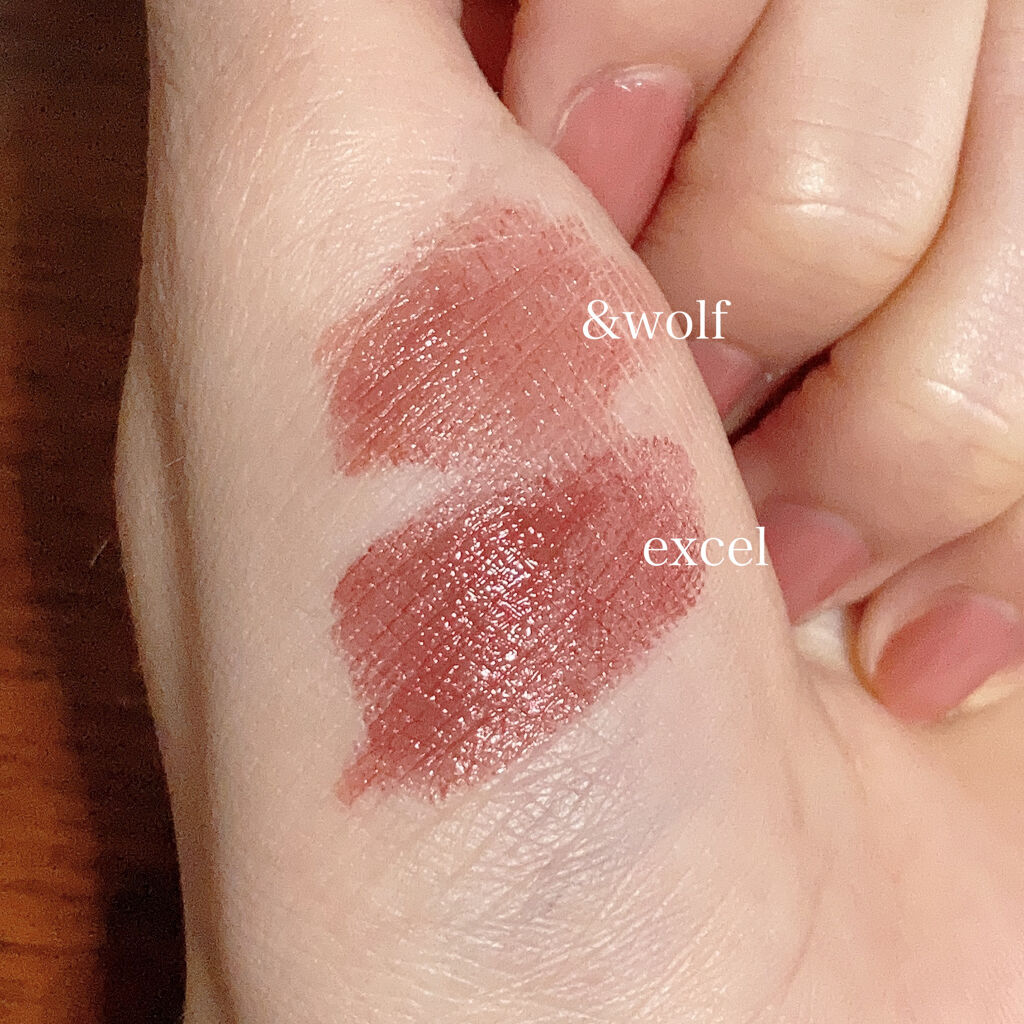 グレイズバームリップ/excel/口紅を使ったクチコミ（2枚目）