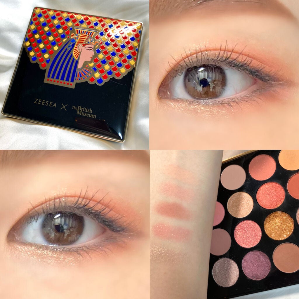 大英博物館 エジプトシリーズ アイシャドウパレット/ZEESEA/アイシャドウパレットを使ったクチコミ(1枚目)
