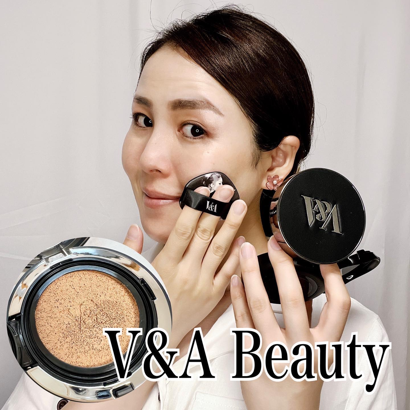 ロングウェアクッションファンデーション/V&Aビューティー/クッションファンデーションを使ったクチコミ（1枚目）