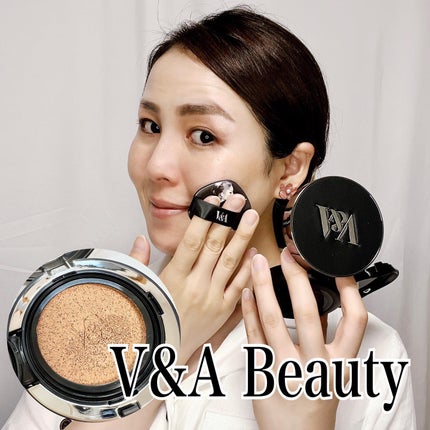 ロングウェアクッションファンデーション/V&Aビューティー/クッションファンデーションを使ったクチコミ(1枚目)