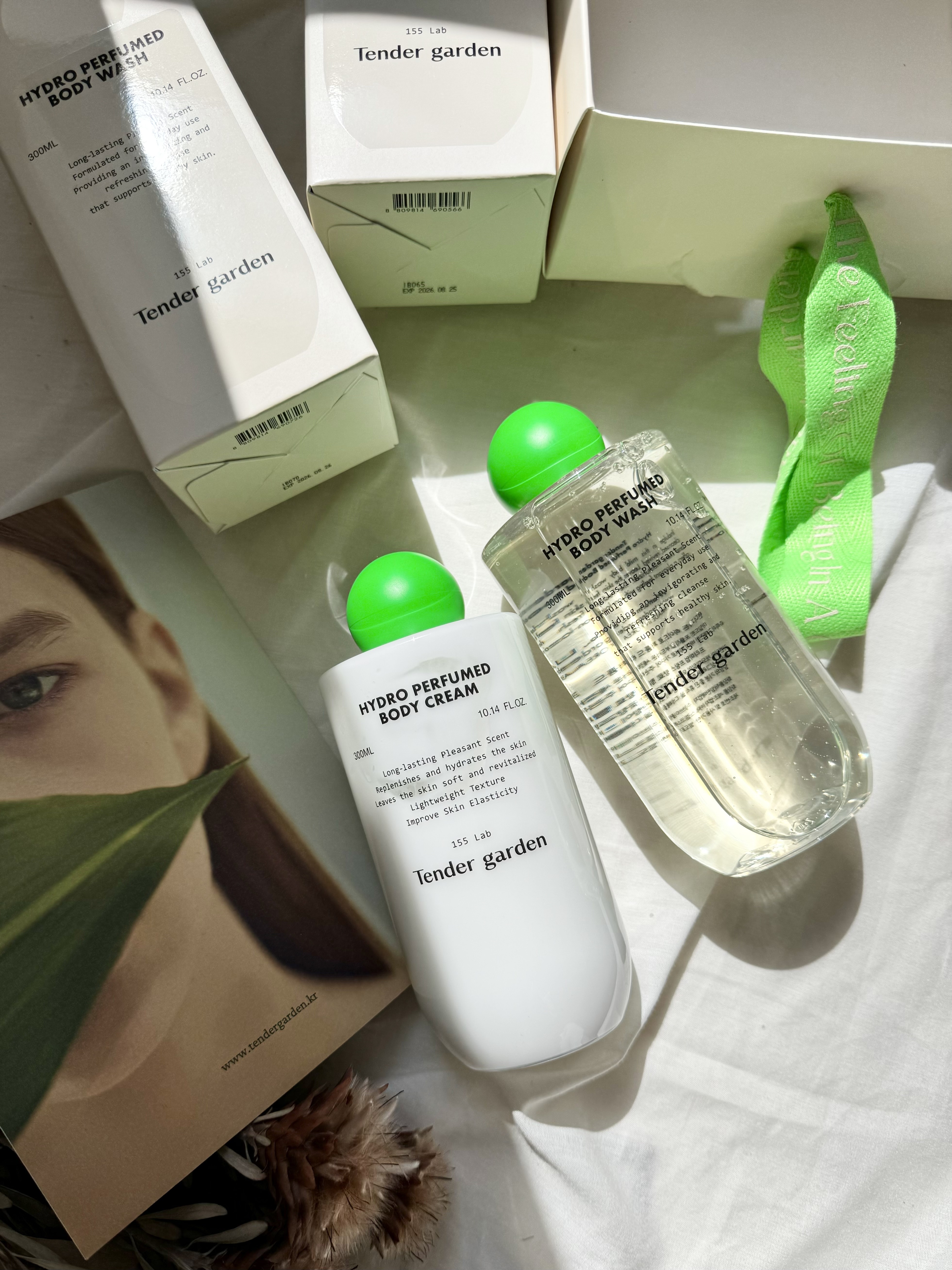 ハイドロパフュームドボディウォッシュ/Tender garden/ボディソープを使ったクチコミ（2枚目）