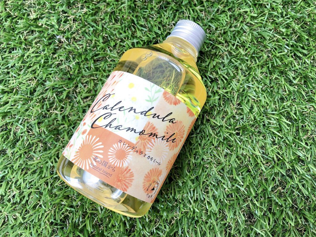 アロマバスエッセンス カレンデュラとカモミール/ナチュラルアイランド/保湿系入浴剤を使ったクチコミ（1枚目）