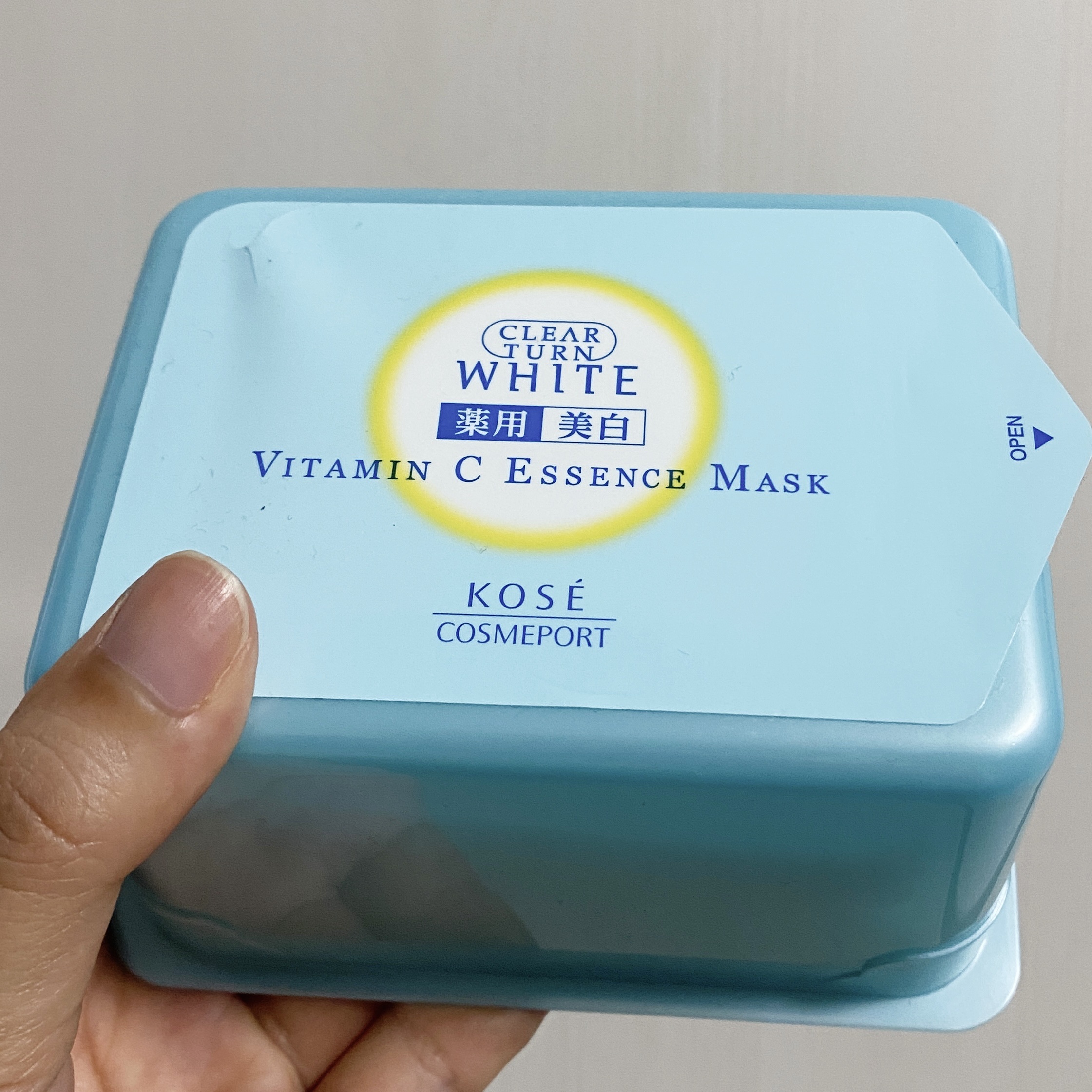 エッセンスマスク (ビタミンC)/クリアターン/シートマスク・パックを使ったクチコミ（1枚目）
