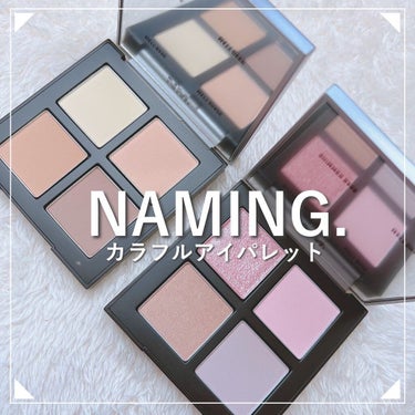 COLORFUL EYE PALETTE/NAMING./パウダーアイシャドウを使ったクチコミ（1枚目）