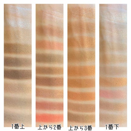 36カラーアイシャドウパレット/ドン・キホーテ/アイシャドウパレットを使ったクチコミ(3枚目)