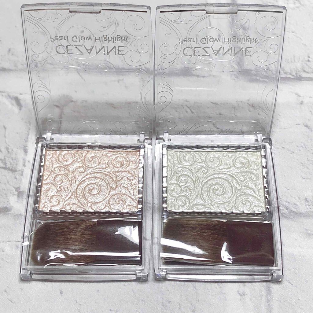 パールグロウハイライト/CEZANNE/パウダーハイライトを使ったクチコミ（3枚目）