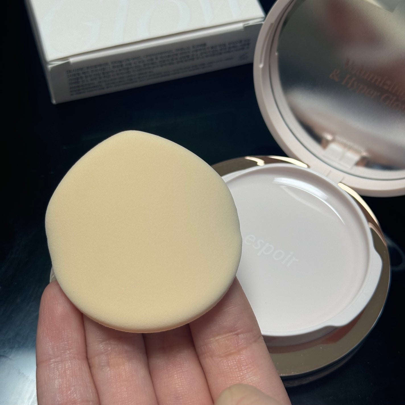 エスポア ビーグロー ボリュームクッション/espoir/クッションファンデーションを使ったクチコミ(3枚目)