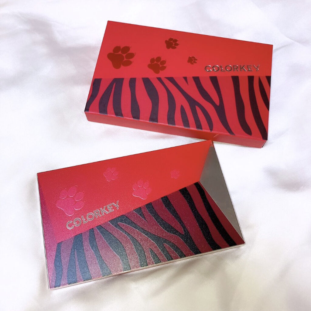 トラ十色アイシャドウパレット/COLORKEY/アイシャドウパレットを使ったクチコミ（2枚目）