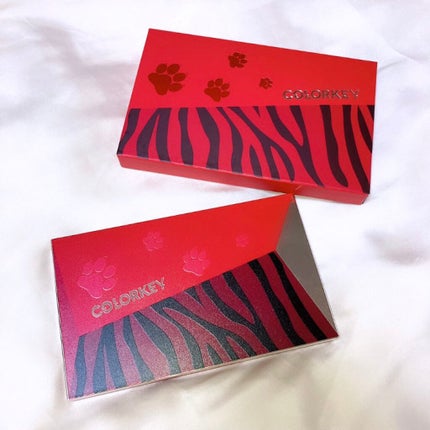 トラ十色アイシャドウパレット/COLORKEY/アイシャドウパレットを使ったクチコミ(2枚目)