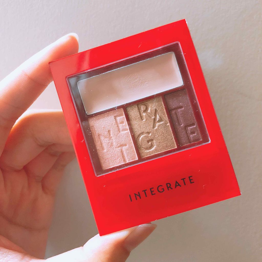 アクセントカラーアイズ CC/インテグレート/アイシャドウパレットを使ったクチコミ(1枚目)
