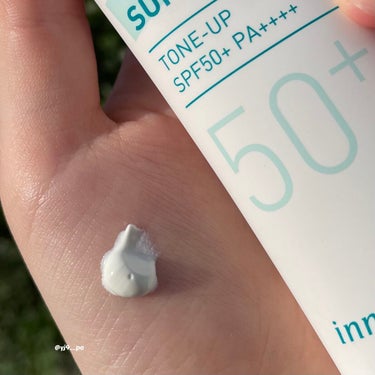 マイルド シカ サンスクリーン SPF50+ / PA++++/innisfree/日焼け止め・UVケアを使ったクチコミ（2枚目）