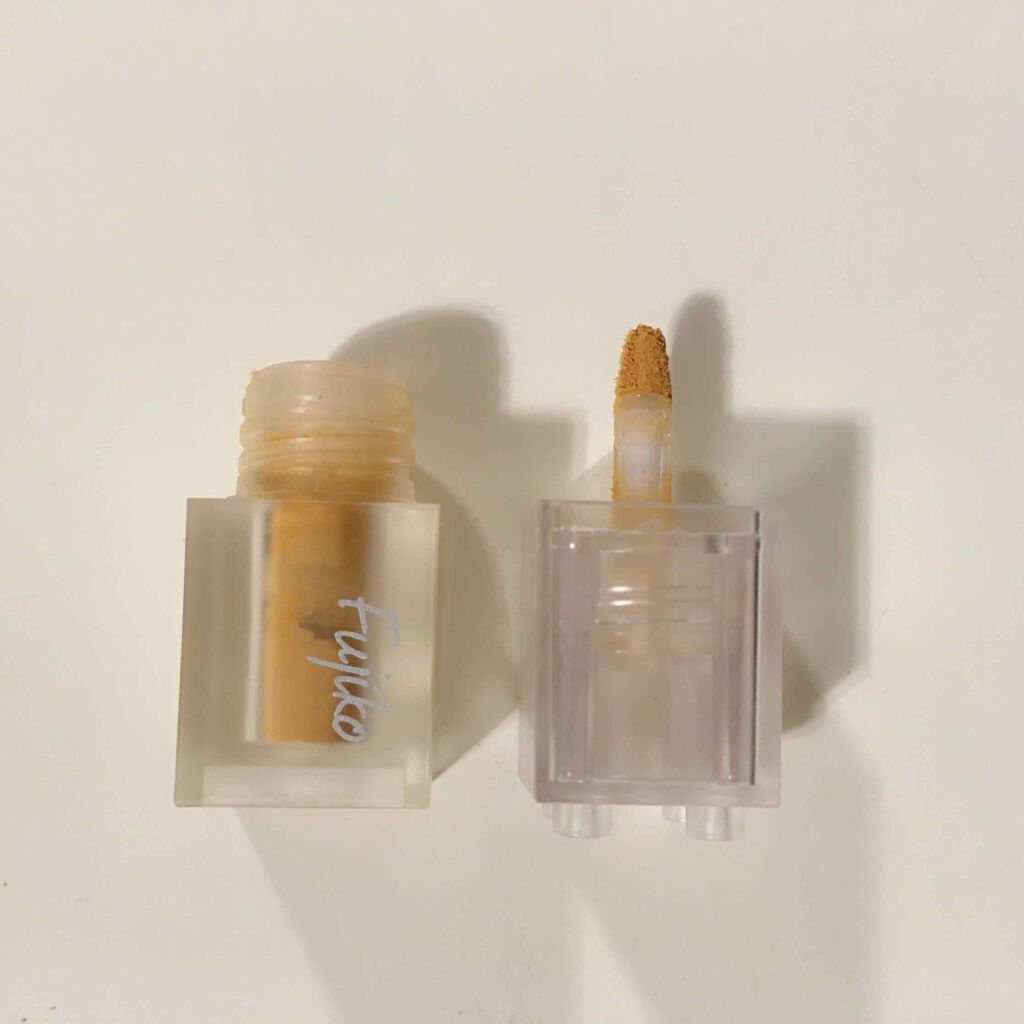 ミニエアリーディップパウダー/Fujiko/単色アイシャドウを使ったクチコミ（3枚目）