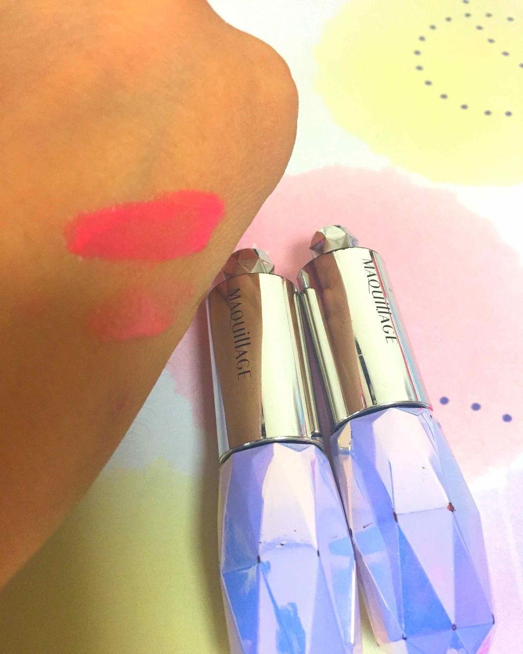 エッセンスグラマラスルージュ NEO/マキアージュ/リップグロスを使ったクチコミ（1枚目）