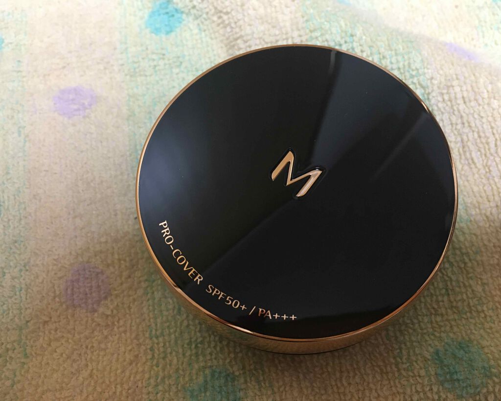 M クッション ファンデーション(プロカバー)/MISSHA/クッションファンデーションを使ったクチコミ（1枚目）