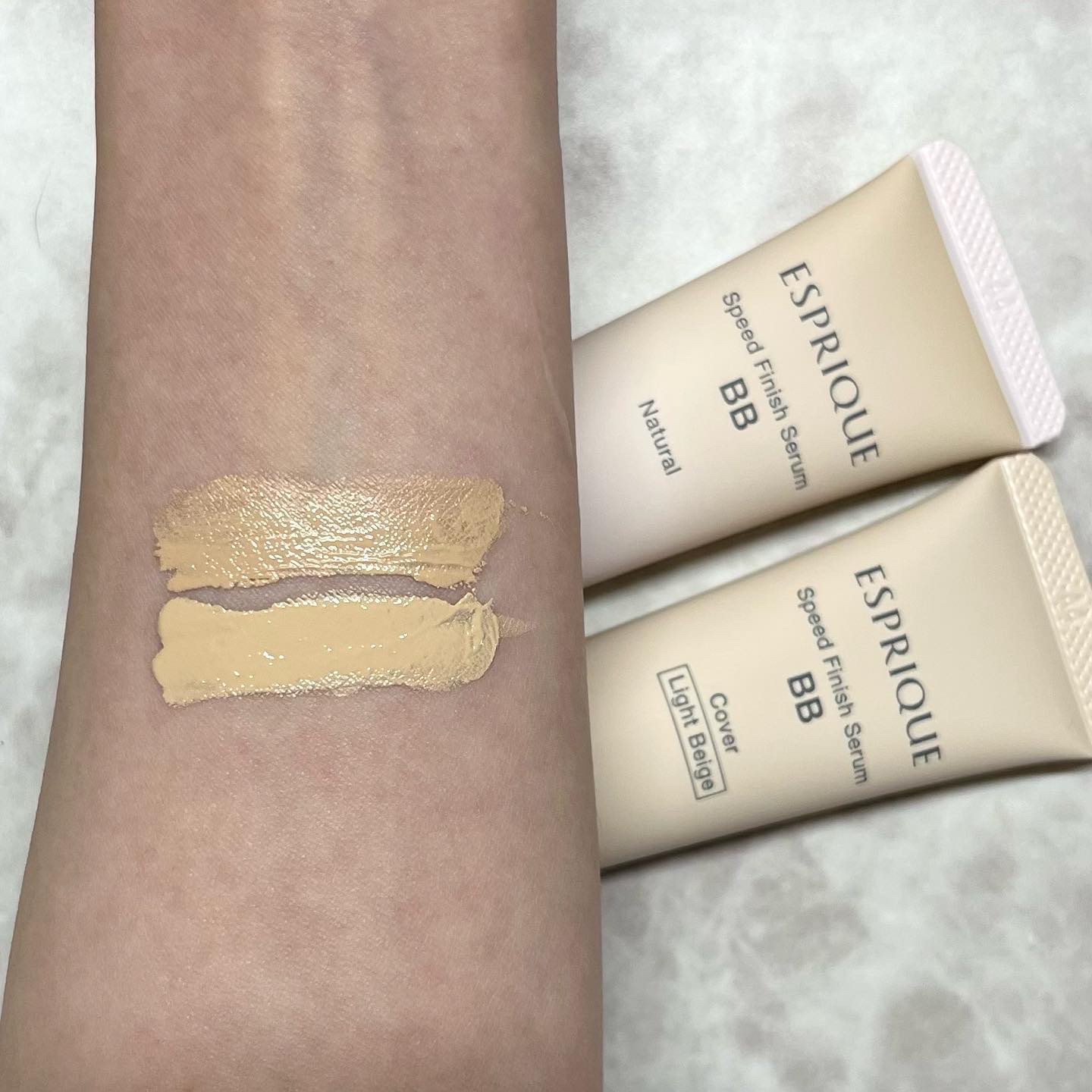 スピードフィニッシュ セラム BB カバー 01 ライトベージュ/ESPRIQUE/BBクリームを使ったクチコミ（3枚目）