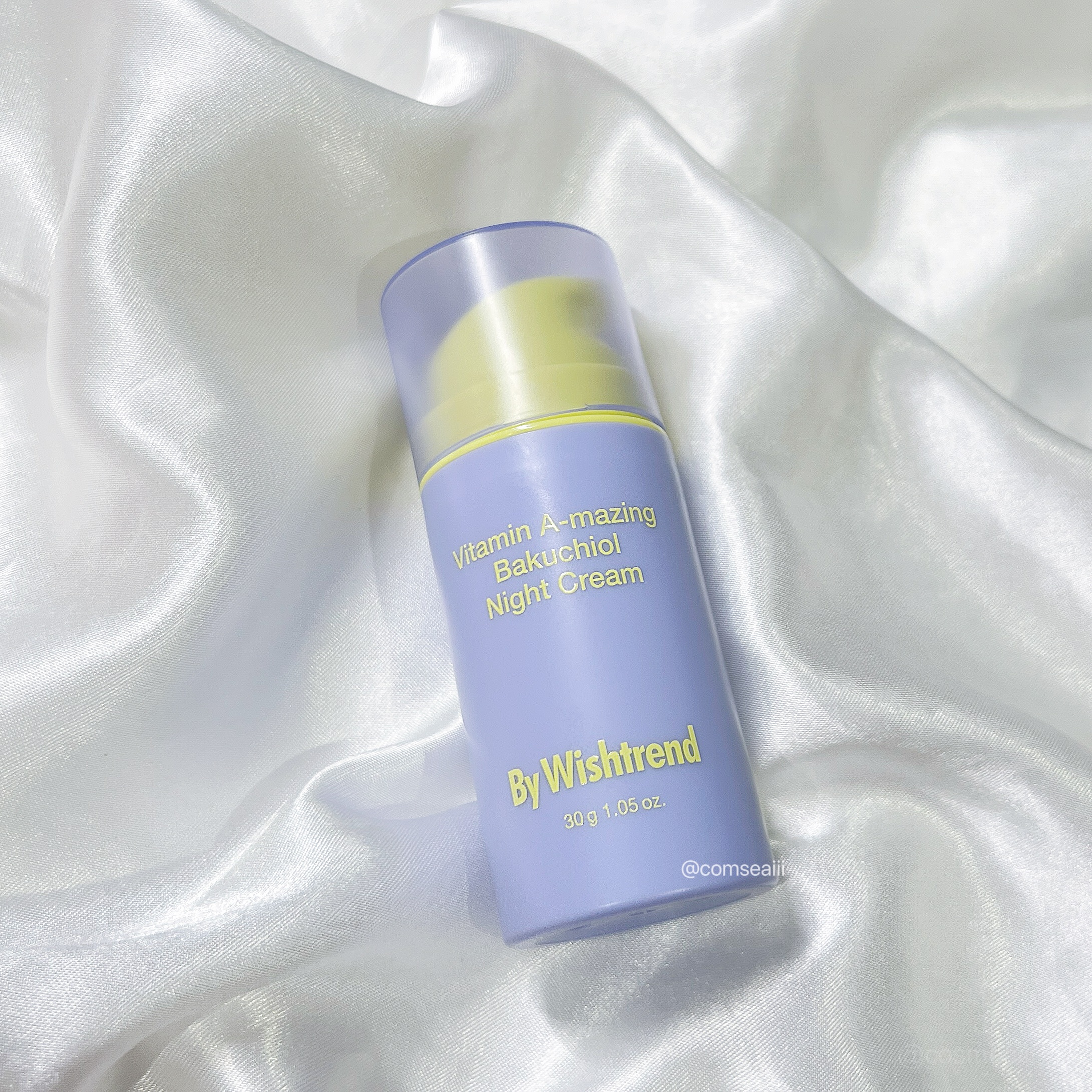 ビタミンA-mazingバクチオールナイトクリーム/By Wishtrend/フェイスクリームを使ったクチコミ（3枚目）