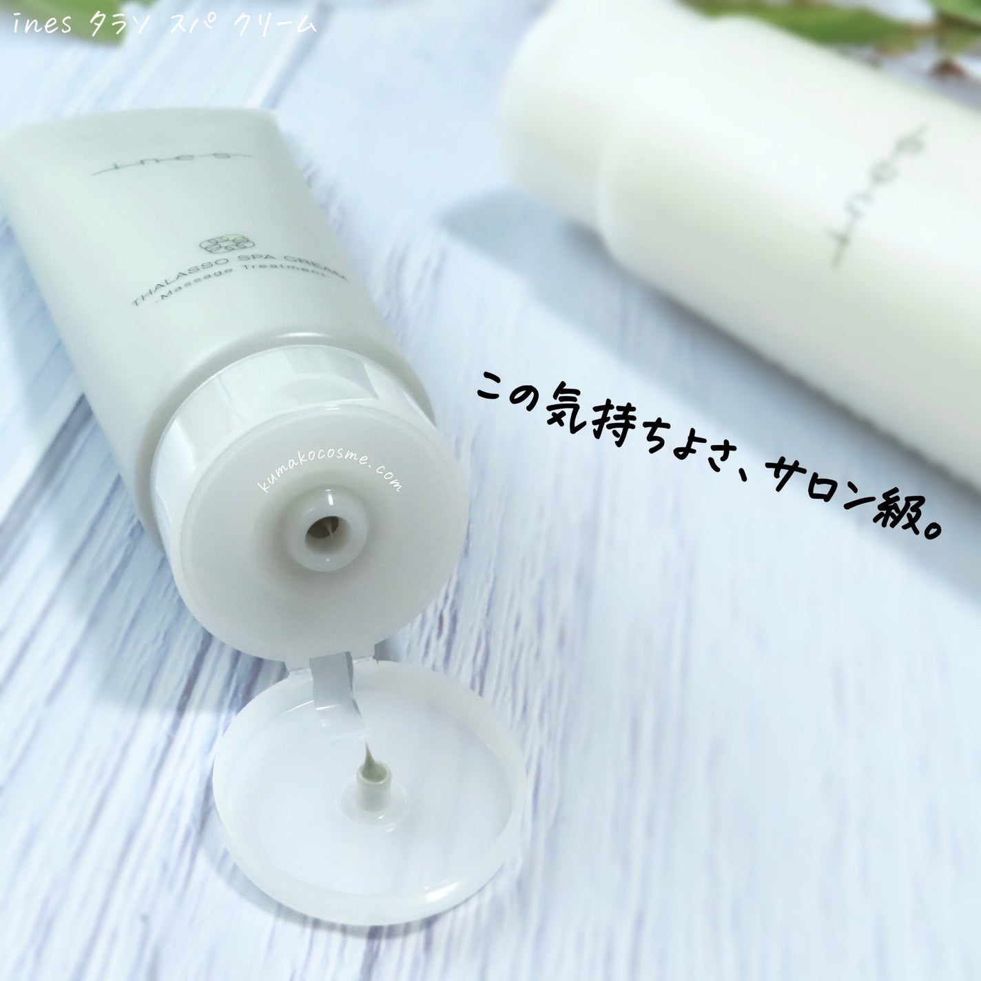 タラソ スパ クリーム/ines/洗い流すヘアトリートメントを使ったクチコミ(2枚目)