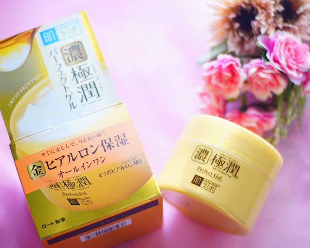 極潤 パーフェクトゲル/肌ラボ/オールインワン化粧品を使ったクチコミ(1枚目)