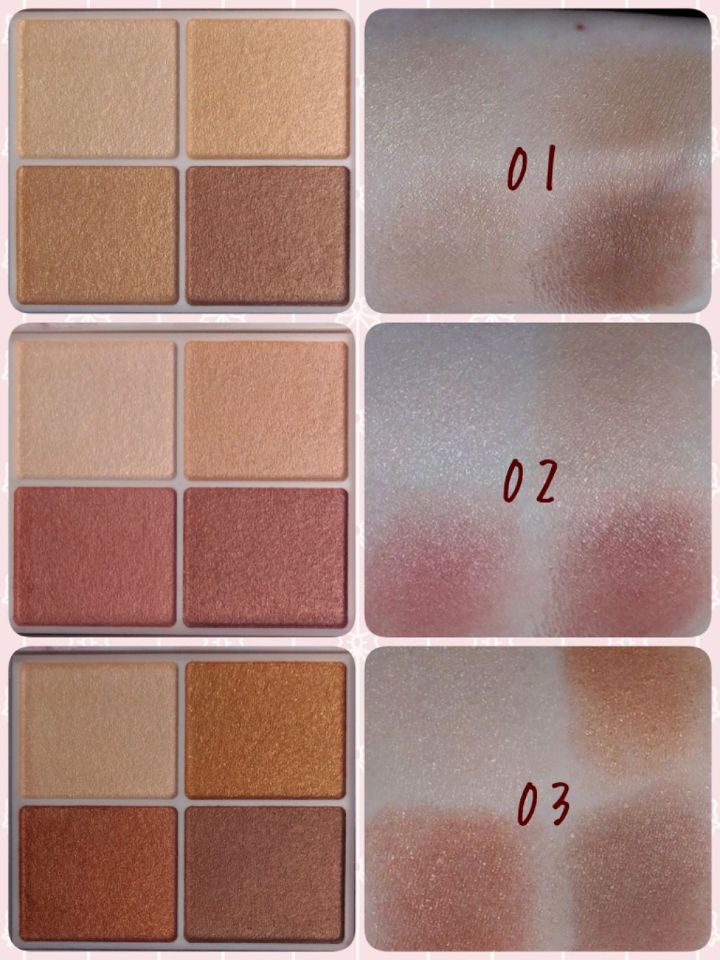 シルキースフレアイズ/キャンメイク/アイシャドウパレットを使ったクチコミ（3枚目）