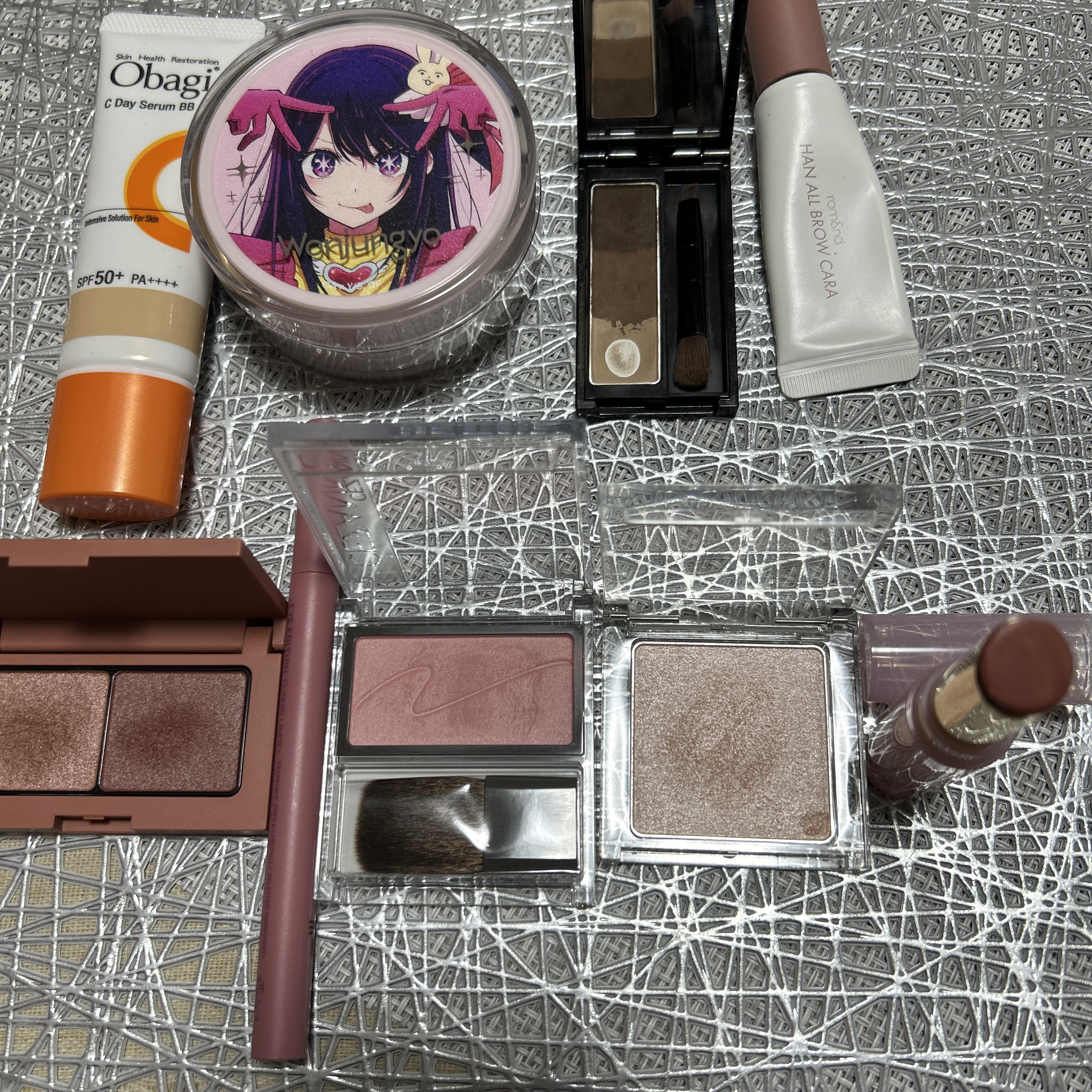 ケイト デザイニングアイブロウ3D/KATE/パウダーアイブロウを使ったクチコミ（2枚目）