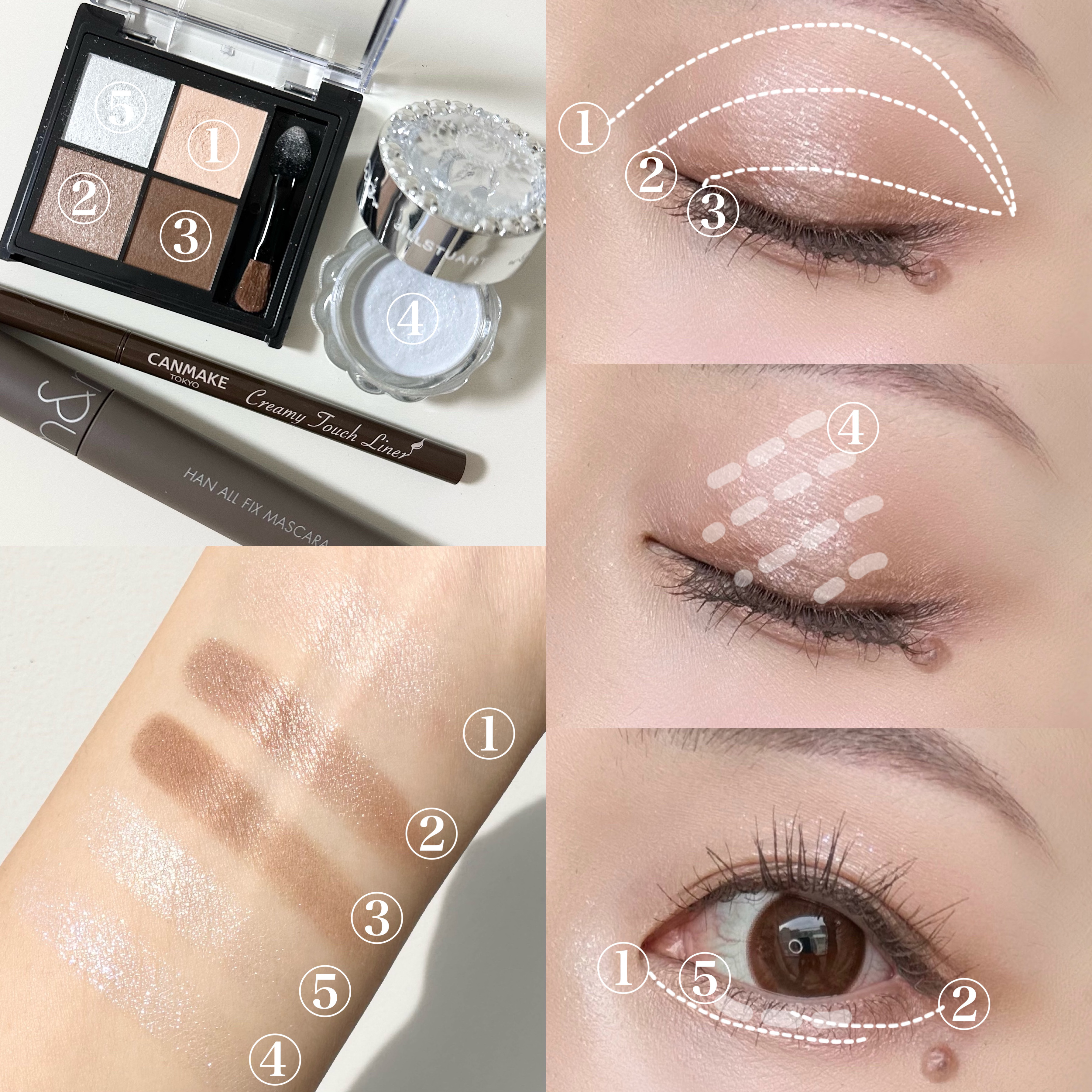 ジルスチュアート　エターナル アイビジュー/JILL STUART/ジェル・クリームアイシャドウを使ったクチコミ（3枚目）