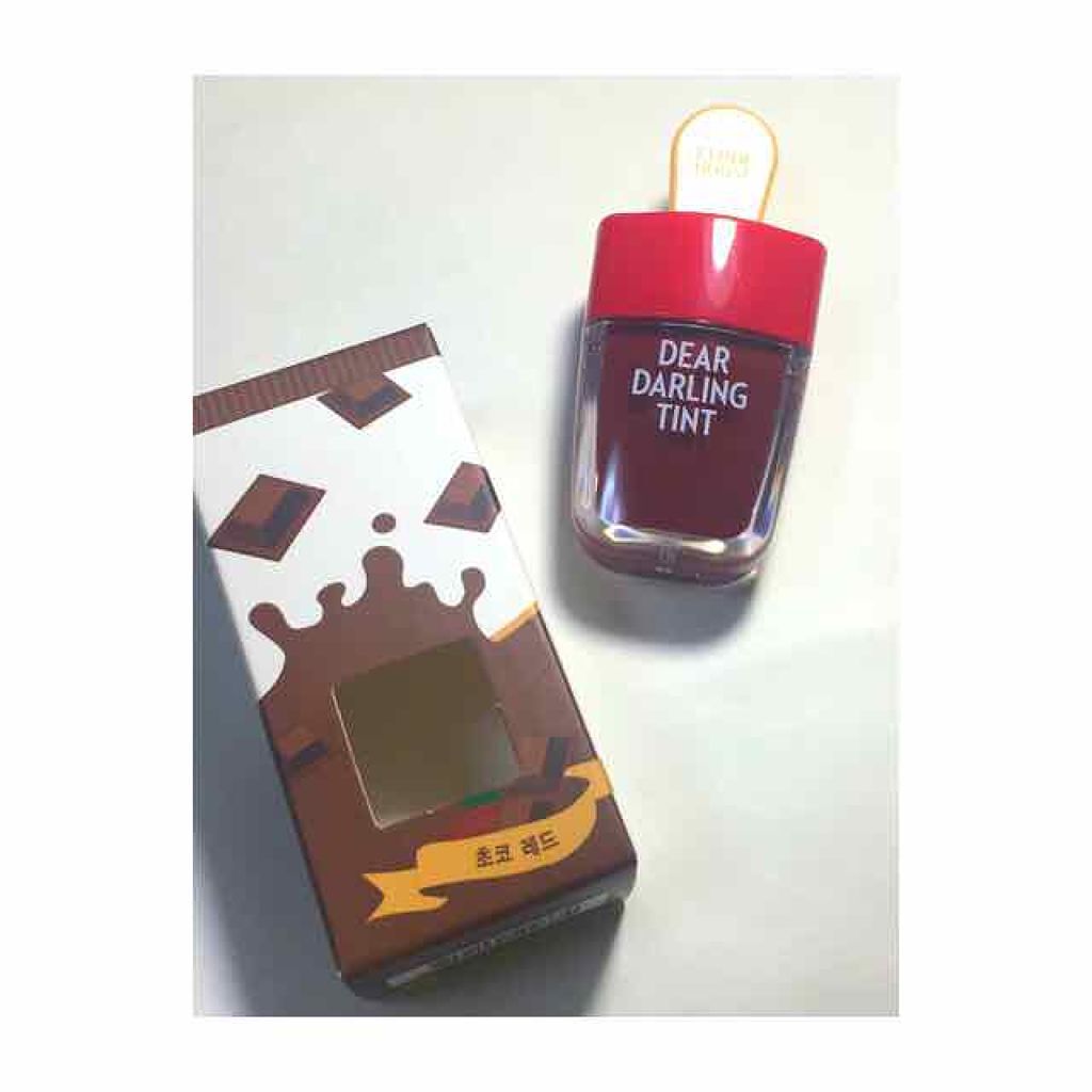 ディアダーリン ウォータージェルティント (アイスティント)/ETUDE/口紅を使ったクチコミ(1枚目)