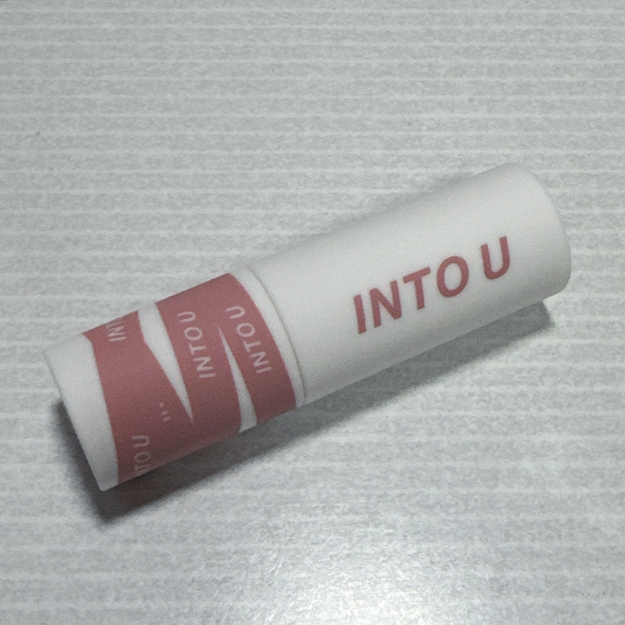 スーパーマットリップ＆チークマッド/INTO U/口紅を使ったクチコミ（1枚目）