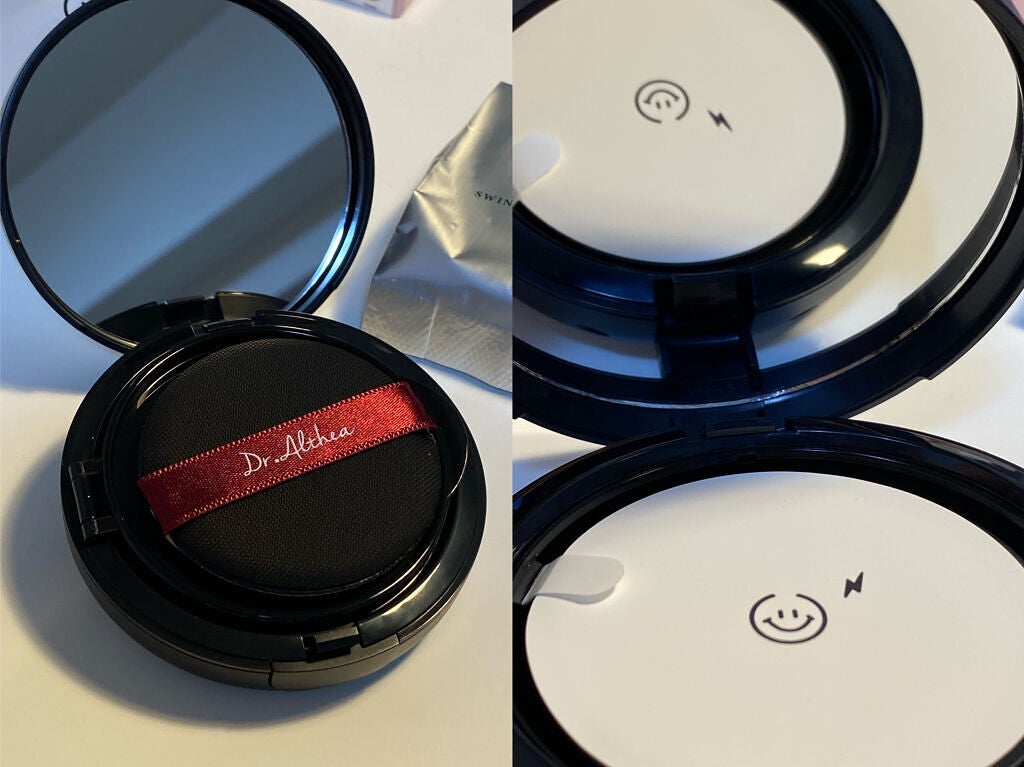 スウィング ミラー クッション/Dr.Althea/クッションファンデーションを使ったクチコミ(3枚目)