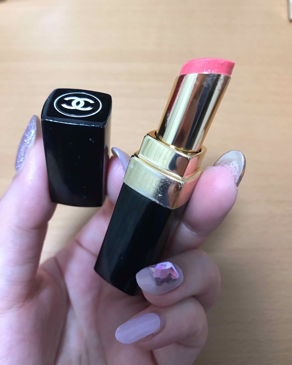 ルージュ ココ シャイン 497 アントレピッド/CHANEL/口紅を使ったクチコミ（1枚目）