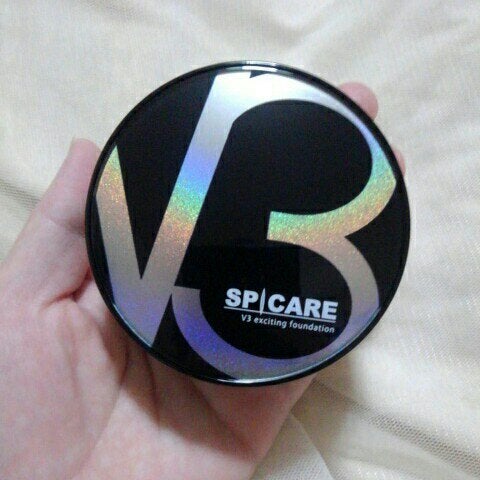 V3 エキサイティングファンデーション/SPICARE/クッションファンデーションを使ったクチコミ(2枚目)