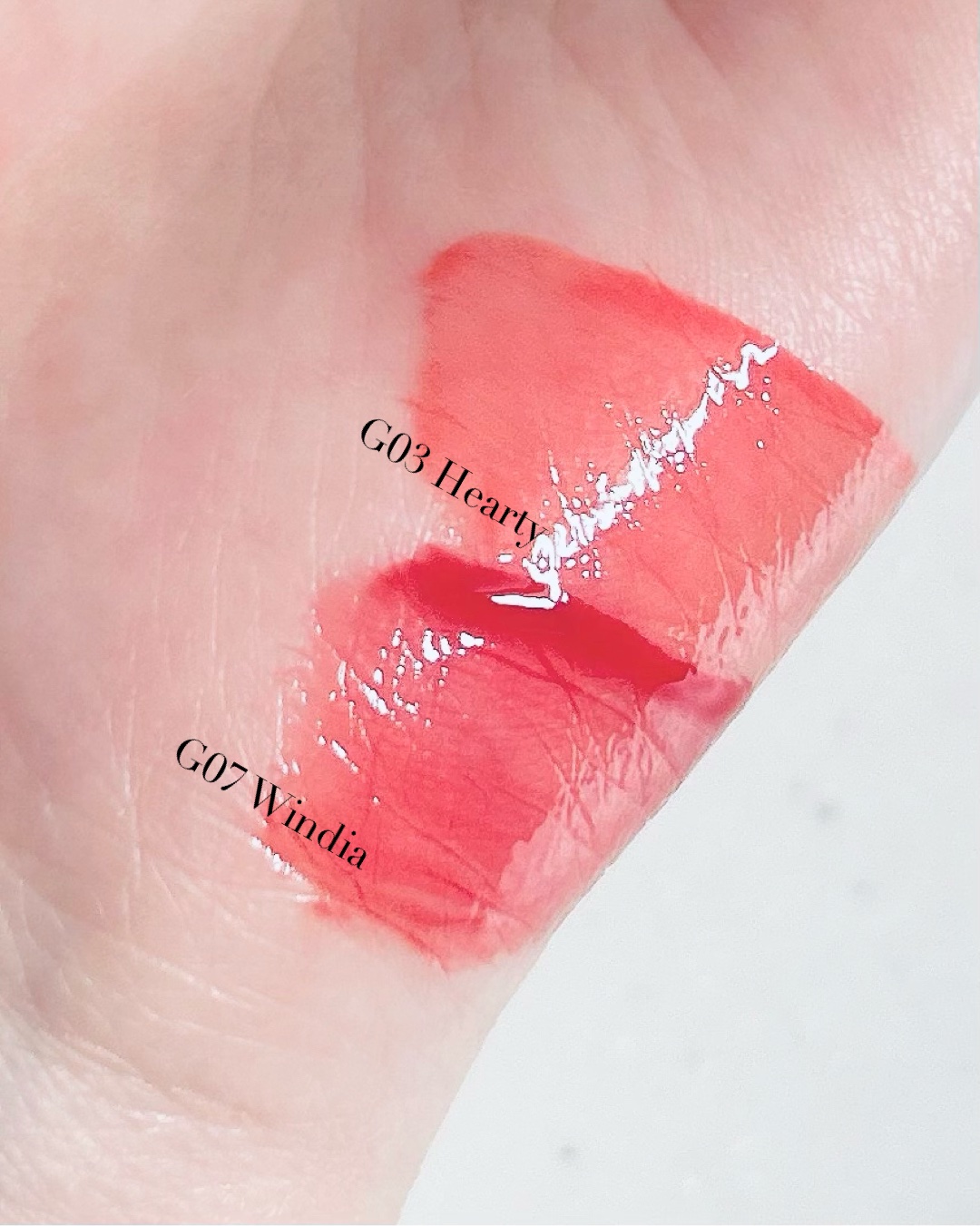 オールライトムードグローティント G03 Hearty/フォレンコス/リップティントを使ったクチコミ（2枚目）