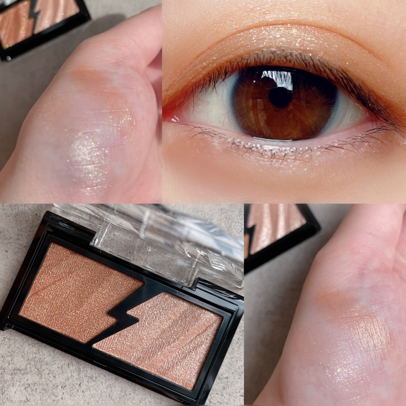 エレクトリックショックアイズ /KATE/アイシャドウパレットを使ったクチコミ(2枚目)