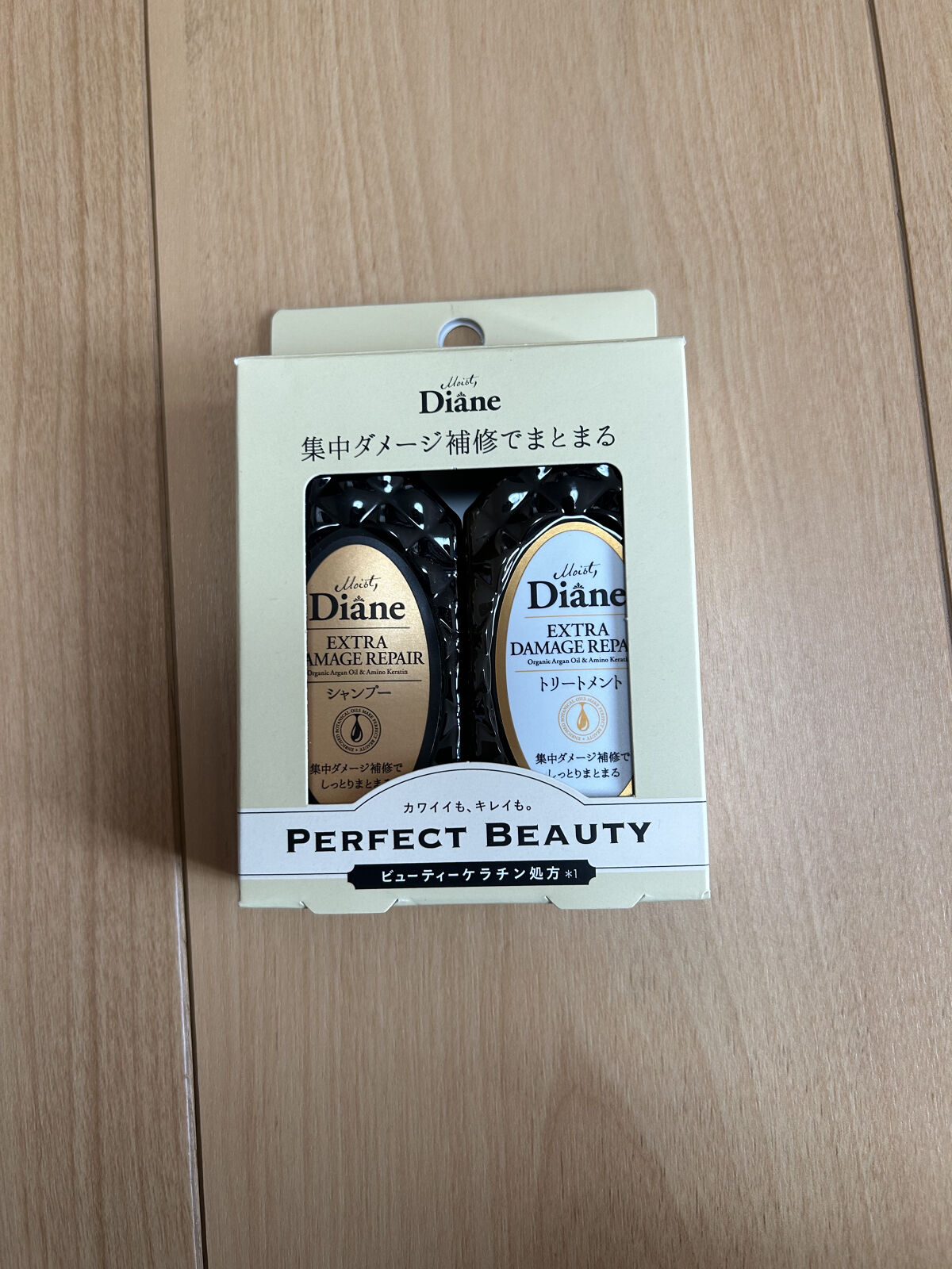 パーフェクトビューティ モイストダイアン エクストラダメージリペア シャンプー/トリートメント/ダイアン/市販シャンプーを使ったクチコミ（1枚目）