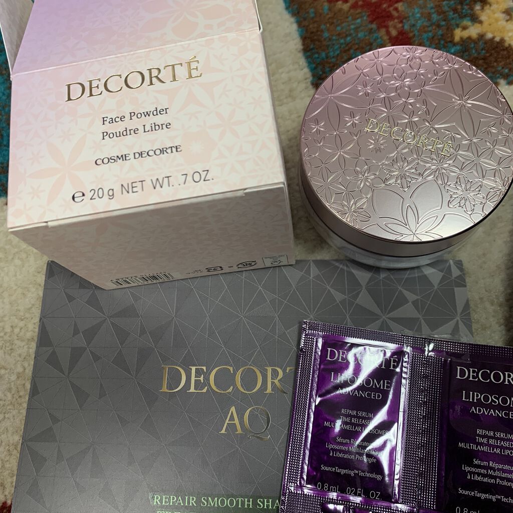 フェイスパウダー 101 horizon/DECORTÉ/ルースパウダーを使ったクチコミ（1枚目）