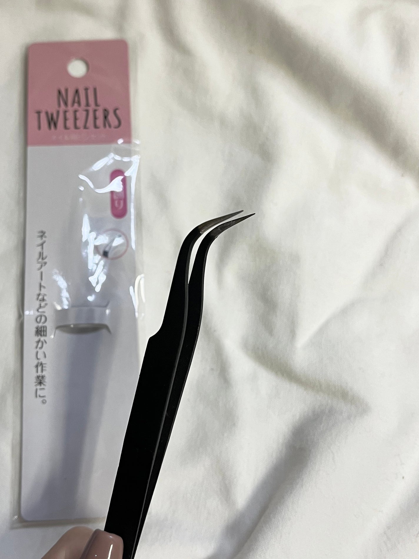 ネイル用ピンセット/セリア/ネイル用品を使ったクチコミ(2枚目)