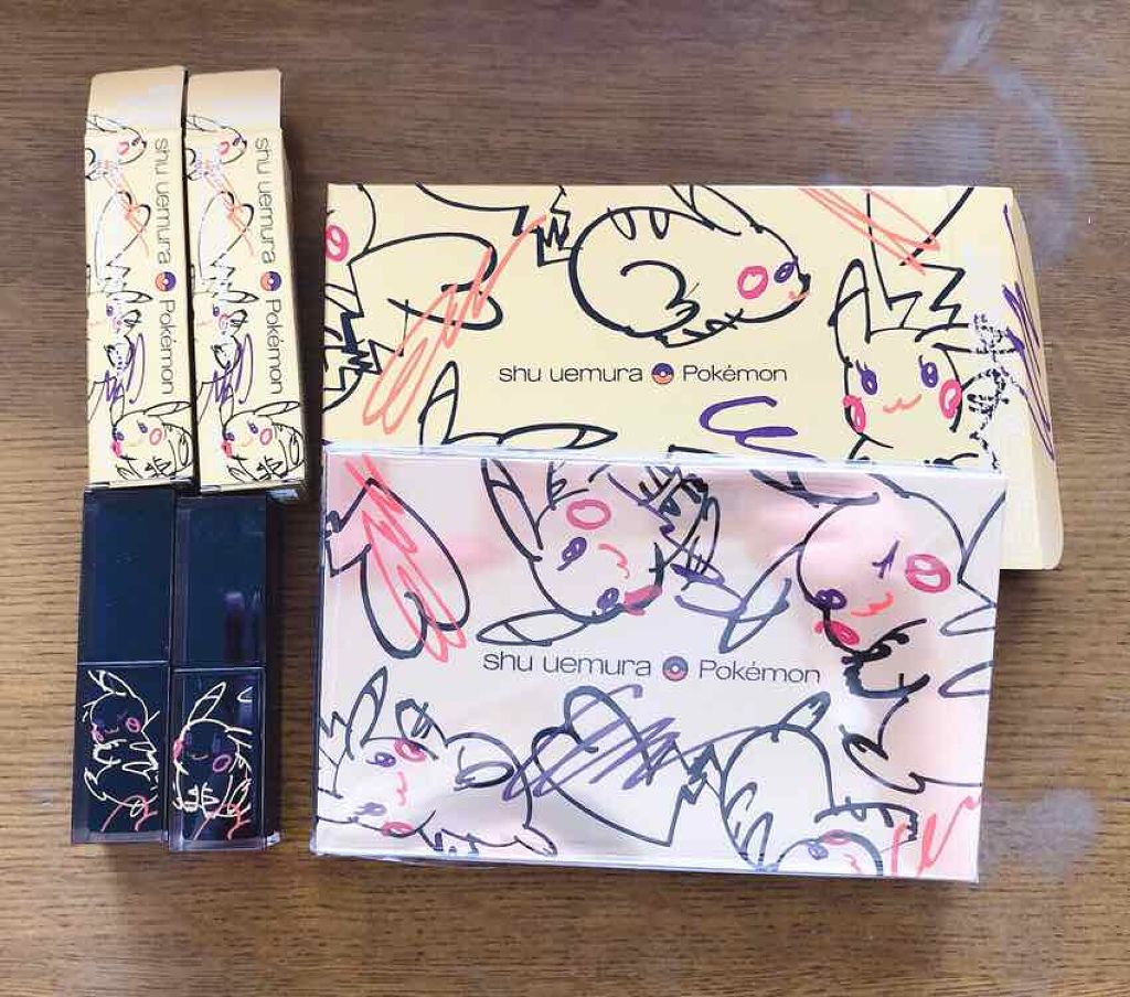 ピカシュウ アイ パレット‐サンダーショック/shu uemura/アイシャドウパレットを使ったクチコミ（1枚目）