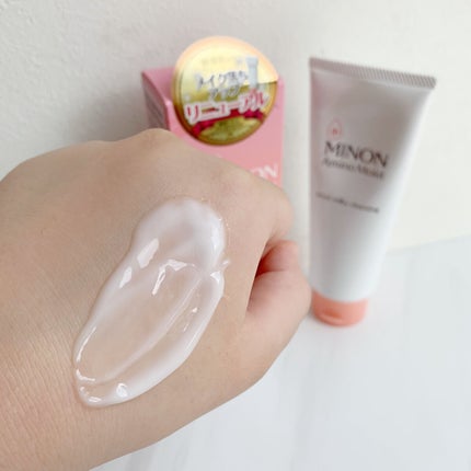 ミノン アミノモイスト モイストミルキィ クレンジング/ミノン/ミルククレンジングを使ったクチコミ(2枚目)